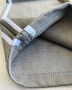 Pantalón Palazzo de Frisa Con Dos Tiras - Imagen 6
