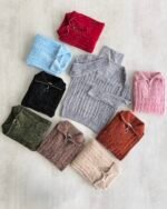 Sweater de Chenille con Medio Cierre - Imagen 2