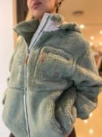 Campera Teddy con Capucha Desmontable Mod. 36751