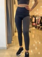 Calza Deportiva K-Five con Bolsillo y Cierre Tiro Alto - Imagen 3