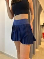 Pollera Plisada con Solapa Cruzada Mod. 26695