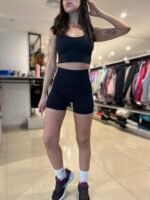 Calza Corta Short Seamless DL con Faja y Franjas Laterales Mod. 320 - Imagen 6