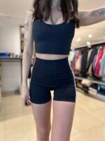 Calza Corta Short Seamless DL con Faja y Franjas Laterales Mod. 320 - Imagen 10