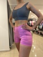 Calza Corta Deportiva K-Five con Bolsillo Tiro Alto