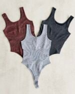 Body Musculosa VicBlack Seamless Morley Vintage Wash Mod. 515 - Imagen 2