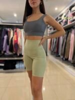 Calza Ciclista Deportiva Modeladora con Faja y Push Up Mod. 4737