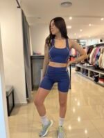 Conjunto Deportivo Top y Calza Ciclista VicBlack con Vivos y Bolsillos Mod. 0942 - Imagen 3