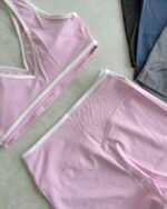 Conjunto Deportivo Top Escote V y Calza Short VicBlack Crossover Mod. 4825 - Imagen 18