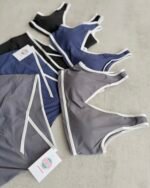 Conjunto Deportivo Top Escote V y Calza Short VicBlack Crossover Mod. 4825 - Imagen 4