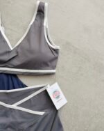 Conjunto Deportivo Top Escote V y Calza Short VicBlack Crossover Mod. 4825 - Imagen 5