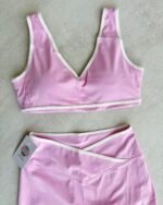 Conjunto Deportivo Top Escote V y Calza Short VicBlack Crossover Mod. 4825 - Imagen 16