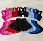 Conjunto Deportivo Top y Pollera Calza Crossover