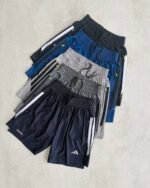 Short Deportivo Hombre Microfibra con Bolsillos con Cierre - Imagen 2