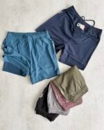 Short Deportivo Hombre HLM 2 en 1 con Calza Interna y Bolsillo Trasero con Cierre Importado - Imagen 2