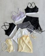 Conjunto Top y Pollera BE c/ Frunce Mod.190070