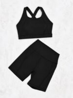 Conjunto Top y Short Be. Mod.5009 Negro