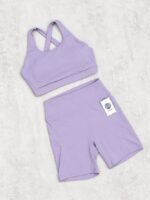 Conjunto Top y Short Be. Mod.5009 Lila