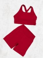 Conjunto Top y Short Be. Mod.5009 Rojo