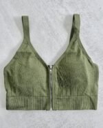 Top DL Morley Mod.3412 Verde musgo