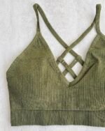 Top VickBlack Morley Mod.3408 Verde musgo